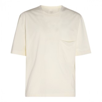 Lemaire - Cream Cotton T-shirt