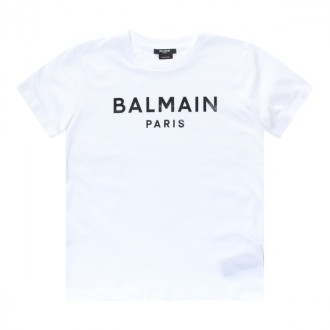 Balmain - White Cotton T-shirt