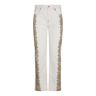 Etro - White Denim Stretch Jeans