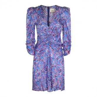 Isabel Marant - Electric Blue Viscose And Silk Dress