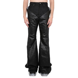 rick owens denim pants