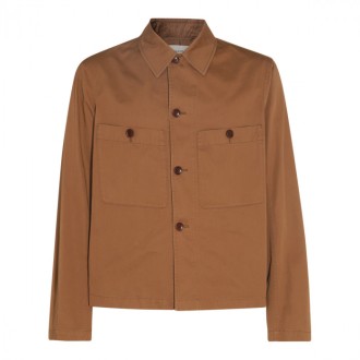 Lemaire - Brown Cotton Overshirt