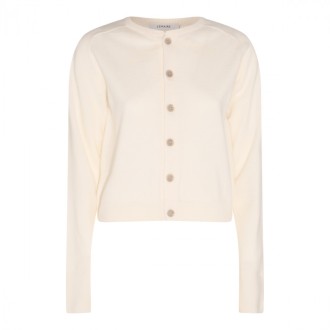 Lemaire - Chalk Wool Cardigan