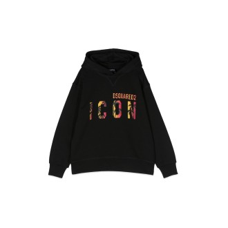 dsquared icon logo hoodie