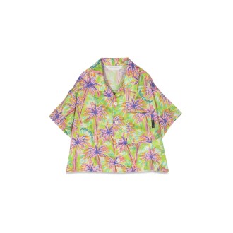 palm angels bowling shirt