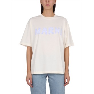 marni logo print t-shirt
