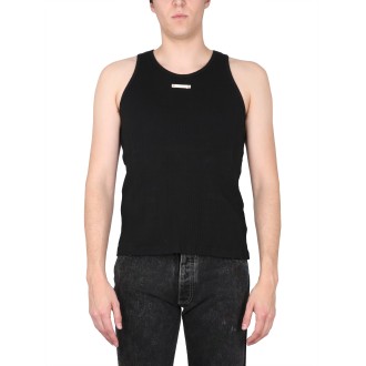 maison margiela cotton tank top