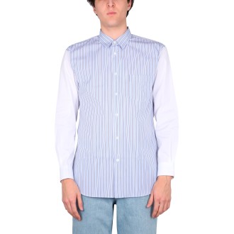 comme des garcons shirt shirt with striped pattern
