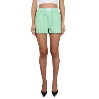 alexanderwang.t shorts with logo