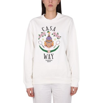 casablanca crewneck sweatshirt
