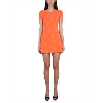 dsquared mini choker dress