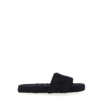 dolce & gabbana terry slide sandal