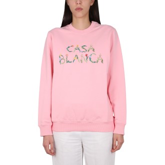 casablanca crewneck sweatshirt