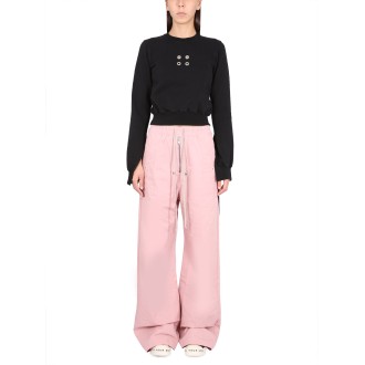 rick owens drkshdw cropped sweatshirt
