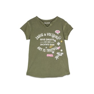 zadig&voltaire t-shirt logo art