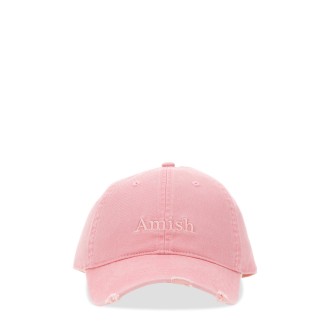amish délavé baseball cap
