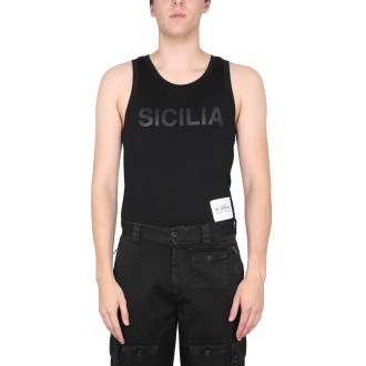 dolce & gabbana tank top with logo