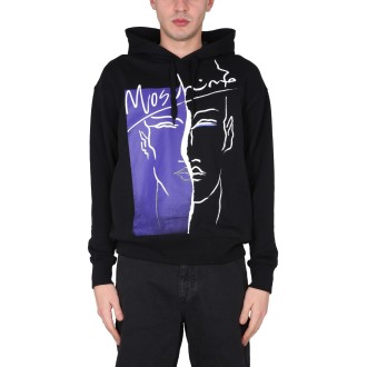 moschino sweatshirt with logo