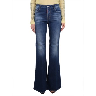 dsquared super flare jeans