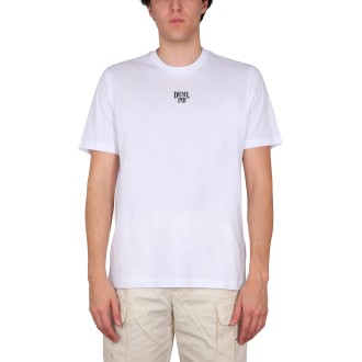 diesel logo print t-shirt