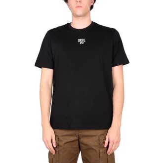 diesel logo print t-shirt