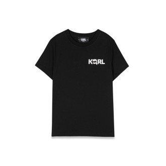 karl lagerfeld mc logo t-shirt small