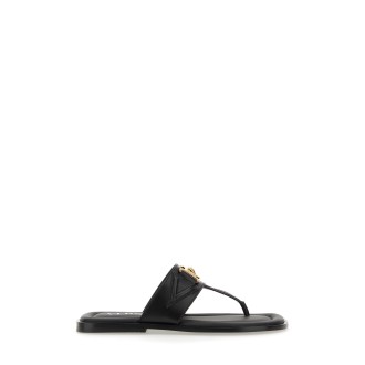 versace leather thong sandal
