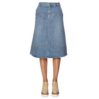 stella mccartney workwear skirt