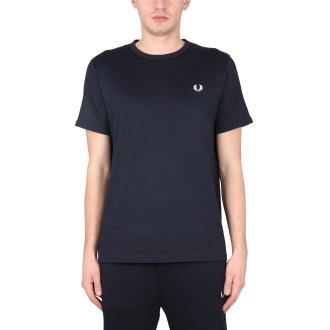 fred perry t-shirt with logo embroidery