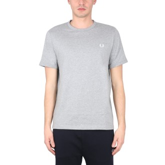 fred perry t-shirt with logo embroidery