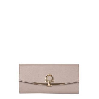 ferragamo continental gancini wallet