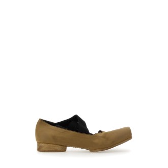 uma wang leather ballerina