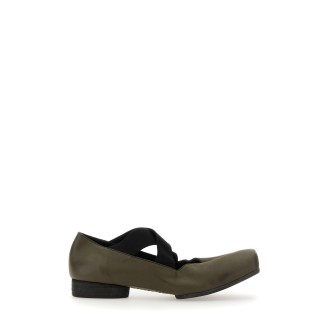 uma wang leather ballerina