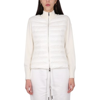 moncler cardigan with logo