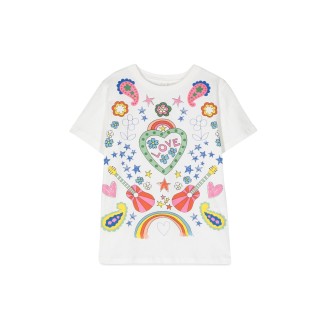 stella mccartney t-shirt mc print patterned
