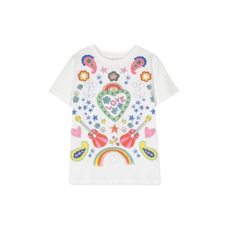 stella mccartney t-shirt mc print patterned