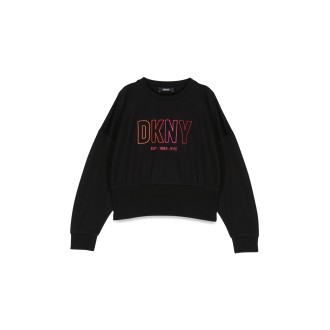 dkny logo crewneck sweatshirt