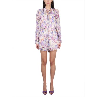 zimmermann tama jumpsuit with floral pattern