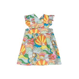 stella mccartney sm dress with coulottes