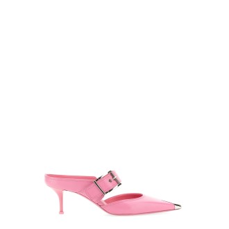 alexander mcqueen punk sandal with buckle