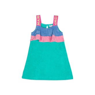 marc jacobs logoed epaulettes dress