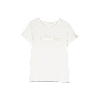 chloe' mc logo t-shirt