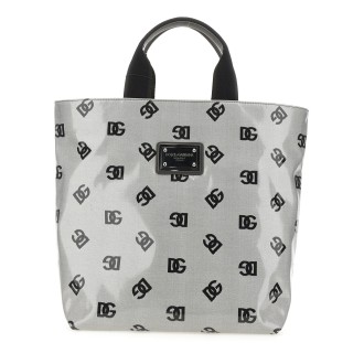 dolce & gabbana shopper bag with logo