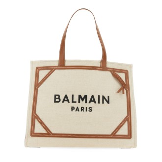 balmain b-army medium shopping bag