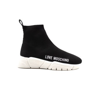 Sneakers Donna Nero LOVE MOSCHINO Pelle