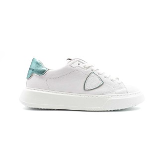 Sneakers Donna BLANC AQUA PHILIPPE MODEL Pelle