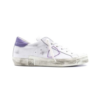 Sneakers Donna BLANC VIOLET PHILIPPE MODEL Pelle