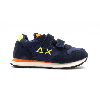 Sneakers Bambino Navy blue SUN68 Pelle