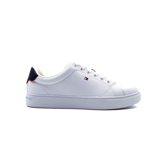 Sneakers Donna WHITE/RWB TOMMY HILFIGER Pelle
