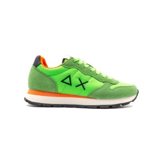 Sneakers Uomo VERDE FLUO SUN68 Pelle